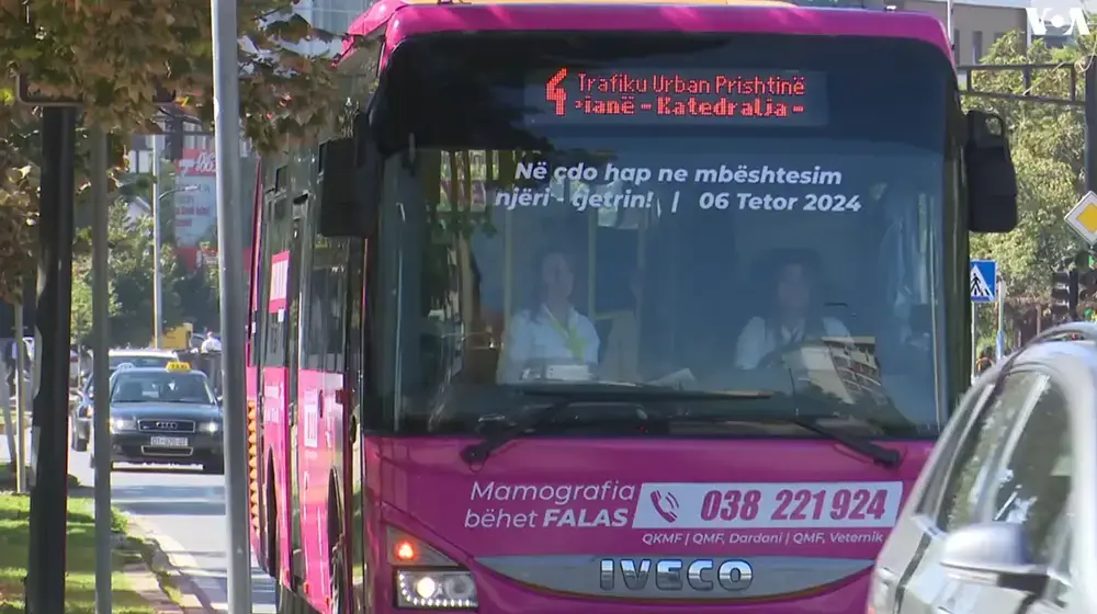 Don't Miss the Bus: Join the Race for Breast Cancer Awareness in Prishtina!