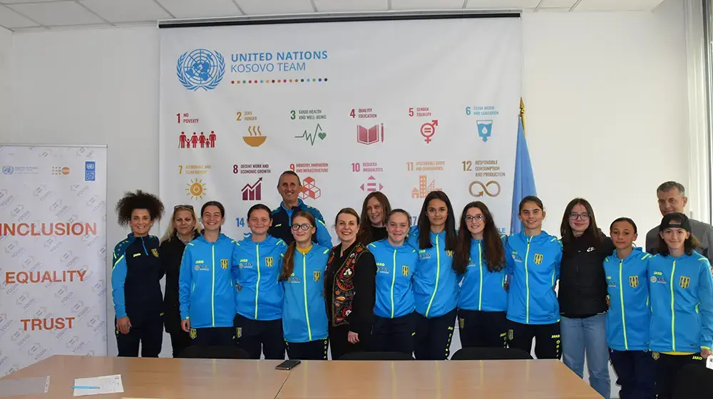 Multi-Community Girl Football Team from Kosovo Shines at KOMM MIT Tournament in Croatia